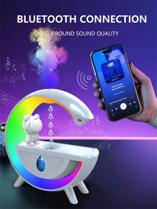 Nuevo humidificador de aire de nube de lluvia de astronauta con luz nocturna USB Difusor de goteo de agua antigravedad en forma de <span class=keywords><strong>G</strong></span> grande para automóviles y hoteles - Product Image 6
