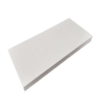 Feuille de PTFE moulée blanche en matériau pur d'usine, qualité médicale et alimentaire, résistante aux produits chimiques
