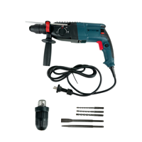 Perceuse électrique professionnelle robuste avec outil de polissage de contrôle des vibrations pour l'élimination de la rouille du métal et marteau de démolition AC en pierre