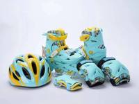 Patins à roulettes en ligne pour enfants Nine-Mentor Training, 100 % originaux, 100 % authentiques, en toile et TPR, pour débutants, garçons et filles