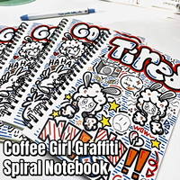 Carnet de notes mignon style spirale, personnalisable en couleur, matériau et taille, pour notes de cours et planificateur, avec option boîte cadeau et logo