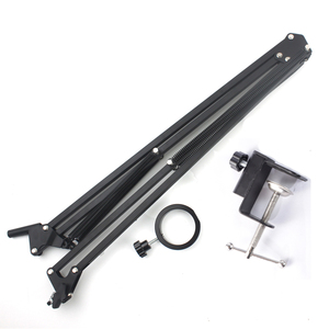 Aluminum Alloy Stand <strong>Microscope</strong> Camera Stand Holder Bracket <strong>Lift</strong> Foothold Table <strong>Frame</strong> for <strong>Microscope</strong> Repair Soldering - Product Image 3