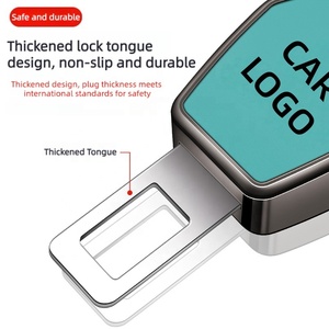 Boucle d'extension universelle pour <span class=keywords><strong>ceinture</strong></span> de sécurité automobile, compatible avec tous les types de voitures, anti-usure, bouton-poussoir, haute qualité, vente en gros - Product Image 5