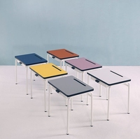 Ensemble de chaises et tables d'école modernes, ensemble de bureau et chaise d'écolier pour salle de classe