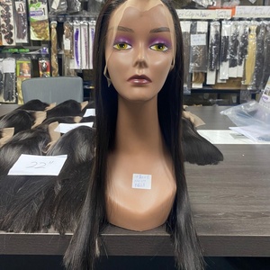 FH 13x4 Cuticle Aligned Lace Front Raw Human Hair <b>Wig</b> 14"-30" Double Drawn Vietnamese Hair Straight <b>Bob</b> <b>Wigs</b> - Product Image 4