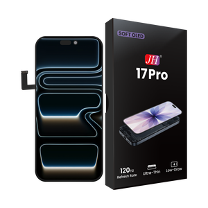 Kits d'<span class=keywords><strong>écran</strong></span>s OLED en gros pour <span class=keywords><strong>iPhone</strong></span> 17 Pro, compatibles avec les modèles 13, 14, 15, testés pour la compatibilité intermodèles, idéaux pour les entreprises de <span class=keywords><strong>réparation</strong></span> e-commerce - Product Image 1