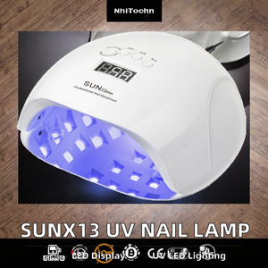 Vente en gros de haute qualité SUNX13 système professionnel de durcissement des ongles UV <span class=keywords><strong>LED</strong></span> vernis à gel <span class=keywords><strong>manucure</strong></span> avec lampe à ongles UV 76W - Product Image 2