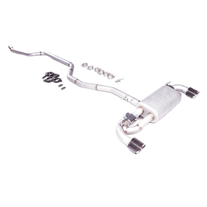 YHTT per BMW Serie 1 116i <span class=keywords><strong>118i</strong></span> <span class=keywords><strong>F20</strong></span> 1.6T 2.0T Sistema di Scarico a Doppia Uscita con Valvola Silenziatore in Acciaio Inox ad Alte Prestazioni - Product Image 1
