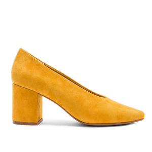 Newest Design Suede Bridal <strong>Shoes</strong> a High square Heels <strong>Ladies</strong> Women's High Heel Pumps <strong>Shoes</strong> Stilettos <strong>Closed</strong> Pointed Toe slip on - Product Image 4