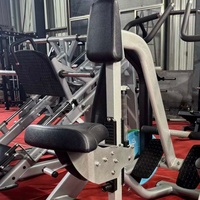 Máquina de remo comercial para entrenamiento de fuerza, con placas de 3 mm de grosor, entrenamiento con carga, Iso-lateral Premium