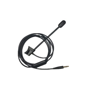 Câble de remplacement compatible pour casque Bose QuietComfort 35 II avec microphone à perche, fil de jeu plaqué or de 3,5 mm - Product Image 2