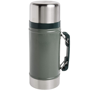 700ML/900ML/1050ML/1250ML Hammer Green Powder Vacuum Insulated Large 18/8 Stainless Steel <strong>Food</strong> Thermos Jar with Handle - Product Image 3