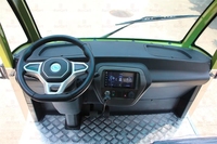 Autobús Turístico Eléctrico de Cuatro Ruedas con 8, 11, 14, 17, 23 o 27 Asientos, Estilo Abierto, Ahorro de Energía, para Hoteles y Resorts