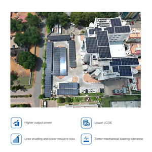 Meilleure vente de panneaux solaires Ja <span class=keywords><strong>JAM78S30</strong></span> 585-610/GR Panneaux solaires monocristallins bifaciaux de type N pour usage industriel - Product Image 2