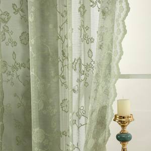 <span class=keywords><strong>Tende</strong></span> Decorative in stile romantico <span class=keywords><strong>e</strong></span> tradizionale in <span class=keywords><strong>pizzo</strong></span> floreale Vintage - Product Image 1