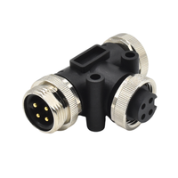 Westsam T Typ 1 Stecker auf 2 Buchse Mini-Stecker Splitter T Splitter-Anschluss 4-poliger wasserdichter Stecker Stecker