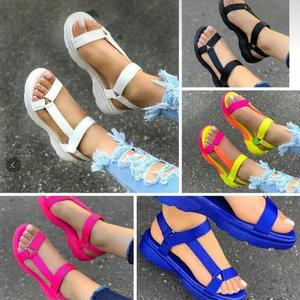Caldo ultimo Design sandali <span class=keywords><strong>per</strong></span> le donne di buona qualità moda <span class=keywords><strong>scarpe</strong></span> basse <span class=keywords><strong>scarpe</strong></span> da donna sandali estivi - Product Image 3