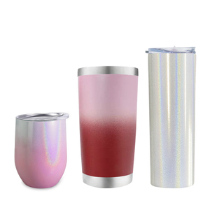 WeVi 12oz de reutilizable Sippy copas de <span class=keywords><strong>vino</strong></span> de acero inoxidable termo vacío reutilizable, taza de café con tapa - Product Image 1