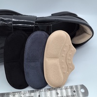 Autocollant de talon multifonctionnel élastique en imitation daim, outil antidérapant d'ajustement de la taille de chaussure, épaisseur 0,6 cm, empêche le talon de glisser