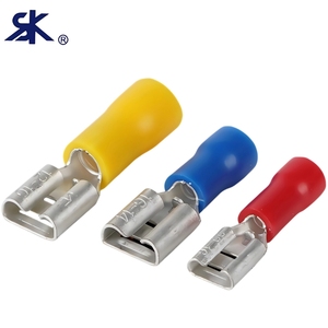 CE Certified Faston <strong>Terminals</strong> Vibration Proof 0.5-6mm&sup2; Brass Quick Connect <strong>Terminals</strong> For Generator For UL 486E Crimp <strong>Terminals</strong> - Product Image 1