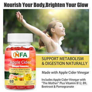 Gomitas de Vinagre de Sidra de Manzana ODM OEM con Vitamina B y Yoduro de Litio, Favorecen la Energía Diaria, la Claridad Mental y Promueven una Digestión Saludable - Product Image 5