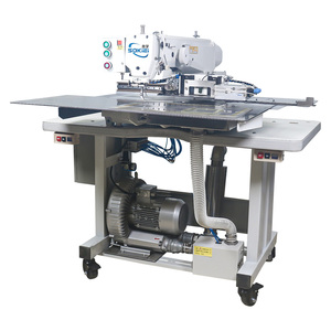 Machine à coudre automatique à une aiguille, point noué, plate, informatisée, pour poches plaquées et t-shirts - Product Image 1