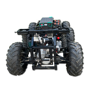 <b>Electric</b> 6x6 Rc Truck With Range Extender Remote Control Off Road Climbing Chassis Metal <b>Kit</b> For 14 Years Up - Product Image 3