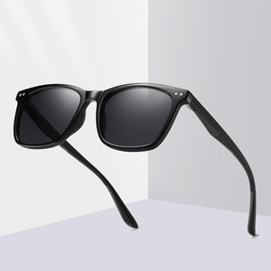 Gafas de Sol de lujo con montura transparente para hombre, venta al por mayor, gafas de sol polarizadas con logotipo de marca personalizables de cristal 2025 - Product Image 6