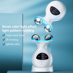 Dispositivo Facial EMS en Oferta, Rodillo Facial 3D, Masajeador para el Cuidado de la Piel, Masajeador Facial y de Cuello - Product Image 2