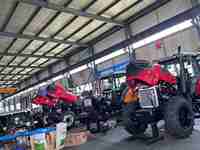 Tracteur diesel 50 CV à quatre roues motrices avec châssis renforcé pour l'agriculture sur petites surfaces, avec boîte de vitesses 8+8, fournisseur chinois