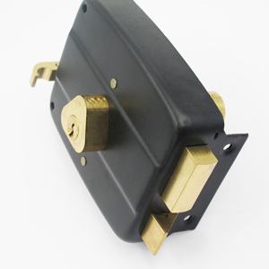 Cerradura <span class=keywords><strong>de</strong></span> Seguridad para el Hogar, Antirrobo, <span class=keywords><strong>de</strong></span> Alta Seguridad, con 3 Llaves, Cilindro <span class=keywords><strong>de</strong></span> Latón, Pestillo <span class=keywords><strong>de</strong></span> Hierro y Cerrojo, Fabricada en China - Product Image 2