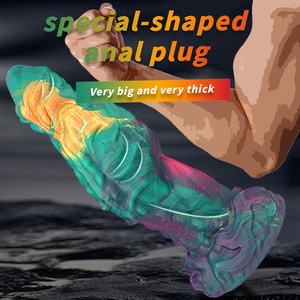 YX-GS177 Premium Quality Adult Toy Silicone Invader <b>Dildo</b> with Extraterrestrial Pleasure Fantasy Monster <b>Dildo</b> - Product Image 3