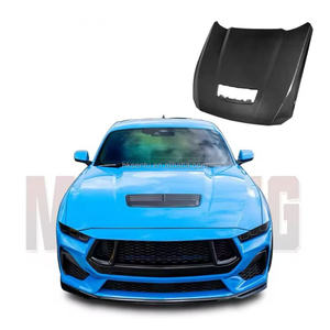 Capot en fibre de carbone pour Ford Mustang, style GTD turbocompressé, pare-chocs en fibre de carbone pour Mustang - Product Image 3