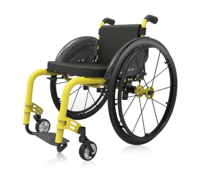 Carbon Fiber Folding Wheelchair Lightweight 10.5kg Sports Wheel Chair