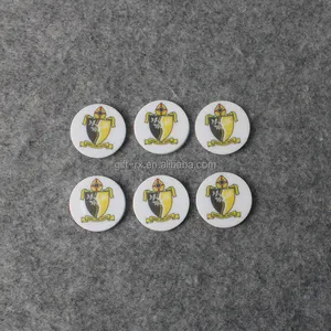 China Wholesale Plastic Token Coin Custom High Quality Pad Printing Color Trolley Coins Uv Plastic Points Coin