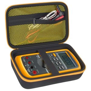 Nieuwe Aankomst Draagbare Elektrische Tester Amper Meter Multi-Meter Harde Draagtas Box Voor <span class=keywords><strong>Fluke</strong></span> 87-v (Alleen Geval) - Product Image 1