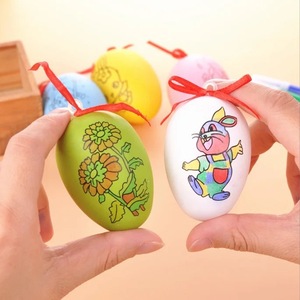 Dipingi il tuo uovo di pasqua giocattolo con pennello <span class=keywords><strong>uova</strong></span> da colorare Graffiti dipinti a mano per bambini per bambini - Product Image 2