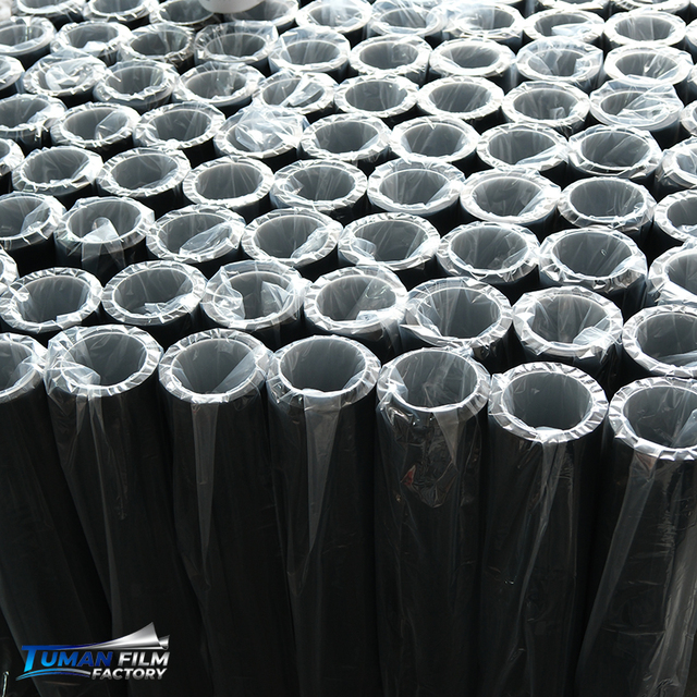 Factory Wholesale 2mil 2ply Car Tint Film 1.52m*30m Roll 99% UV Blocking High Heat Rejection Auto Window Film