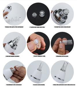 2023z aspirateur à points noirs en diamant, dispositif de <span class=keywords><strong>nettoyage</strong></span> des Pores du visage, élimine les Grains et les boutons, aspirateur à points noirs - Product Image 4