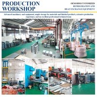 Échangeur de chaleur industriel à tubes à ailettes pour four de réchauffement de laminoir, récupérateur, préchauffeur d'air, composant de refroidissement central