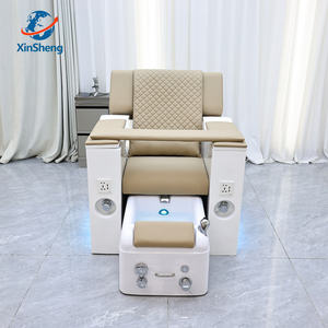 Luxuriöser Multifunktionaler Fußmassagestuhl Elektrisch mit LED-Licht für Schönheitssalon <span class=keywords><strong>Spa</strong></span> Maniküre Massage Pediküre - Product Image 3