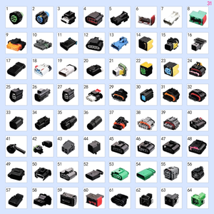 Ô Tô Xe Dây Khai Thác Kết Nối Cắm Cách Con Dấu Không Thấm Nước Điện Hệ Thống Dây Điện Thiết Bị Đầu Cuối Tự Động Kết Nối Nhà Cung Cấp - Product Image 3