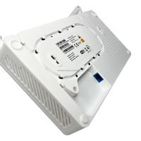 OEM ODM F660 V8/F609/F660 V9 1GE + 3FE + 1POT + WIFI GPON ONU versi bahasa Inggris mendukung OLT C320