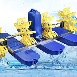 1.5Kw 380V Gear Driven Waterwheel Aerator For Fishpond Shrimp Crab Loach Farming Mechanical Motor Energy Saving - Product Image 3