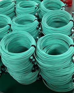 Cable de conexión de fibra <span class=keywords><strong>OM3</strong></span>/<span class=keywords><strong>300</strong></span> de 8 núcleos, cable de conexión de fibra óptica AOC de 7M, multimodo para módulo SFP de 100G 40G - Product Image 1