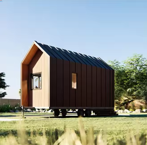 Shenghao, diseño europeo moderno, estructura de acero, casa prefabricada pequeña y móvil, lista para usar con 1 año de garantía - Product Image 1