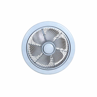 Ventilateur de cabine rond à flux croisé pour ascenseur de passagers, plafond de cabine, 24V