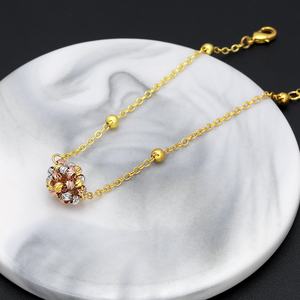 Jxx 4-piece Fashion Jewelry <b>Set</b> Ring <b>Earrings</b> <b>Necklace</b> Bracelet <b>Set</b> 24k <b>Gold</b> Plated Women's Jewelry <b>Set</b> - Product Image 5