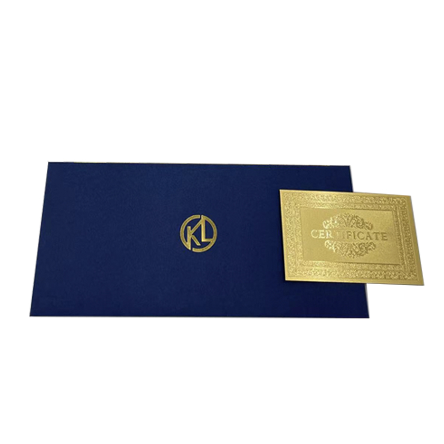 Certificate&Envelope2
