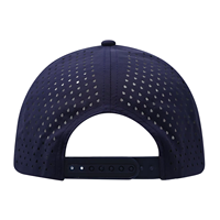 Casquette de baseball QOMA Q6102 en polyester imperméable et respirant à 6 panneaux, avec boucle double boutonnage, couleur unie, pour hommes et femmes, vente en gros